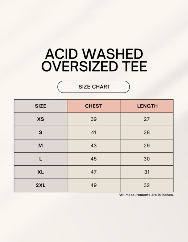 Acid Washed Oversized Tee - Image 7