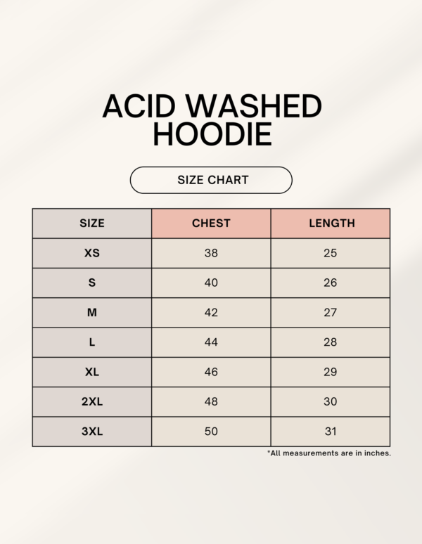 Unisex Acid Washed Hoodie - Image 7