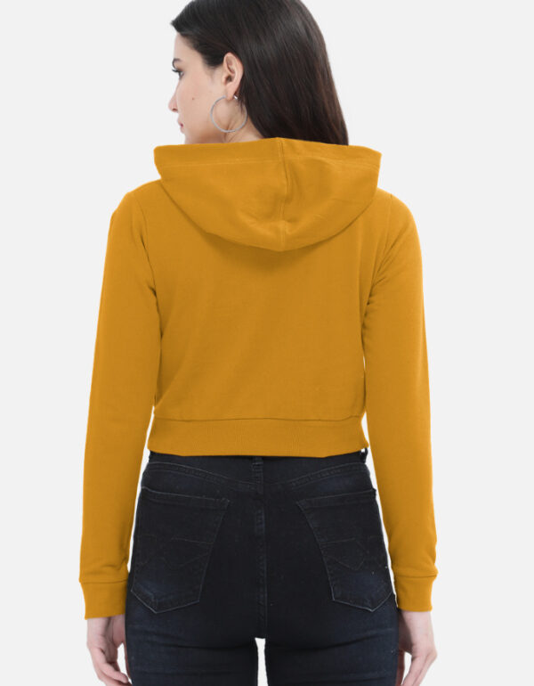 Women Cropped Hoodie - Image 5