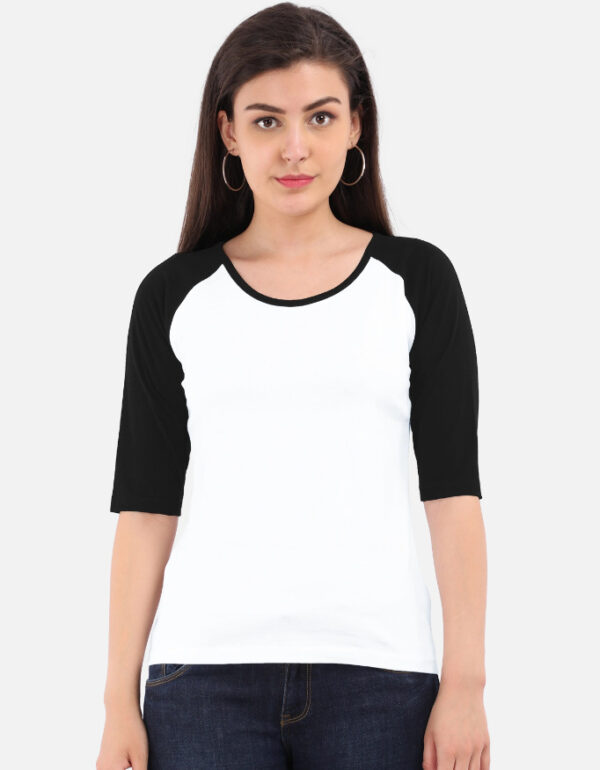 Women's Raglan T-Shirt - Image 2
