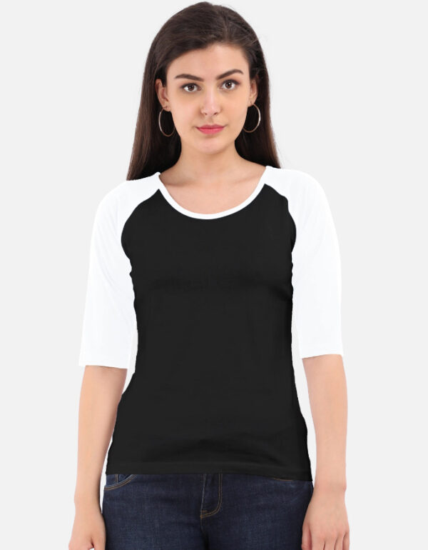 Women's Raglan T-Shirt - Image 3