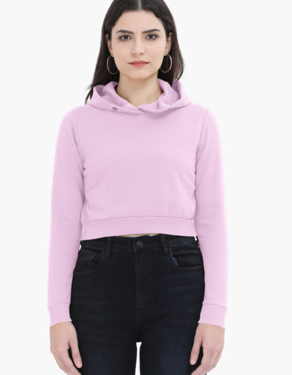 Women Cropped Hoodie