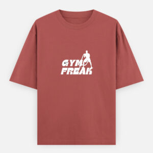 Gym Freak Oversized Printed Tee